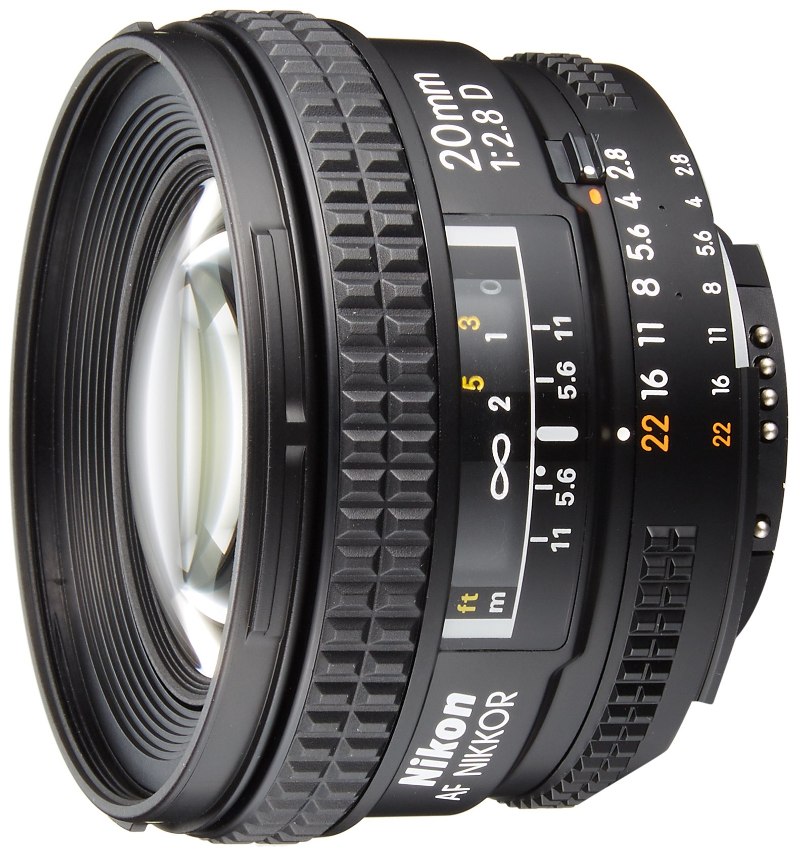 【中古】【人並み外れたに似つかわしい】Nikon 単興味の中心水晶体 Ai AF Nikkor 20粍 f/2.8D フルサイズ相応う