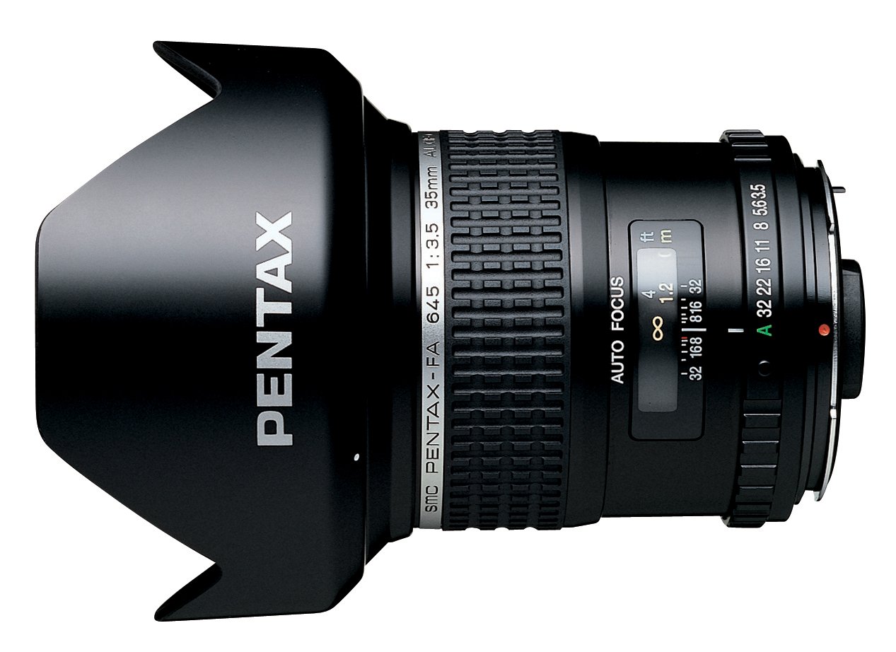 【中古】【人並み外れたに似つかわしい】PENTAX 広角~判定基準単興味の中心水晶体 FA645 35mmF3.5AL[IF] 645マウント 645大きさ・645D大きさ 26910