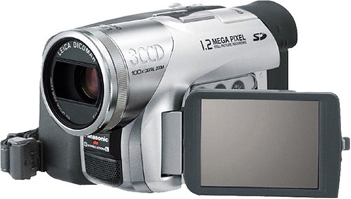 【中古】【非常に良い】パナソニック NV-GS120K-S デジタルビデオカメラ シルバー
