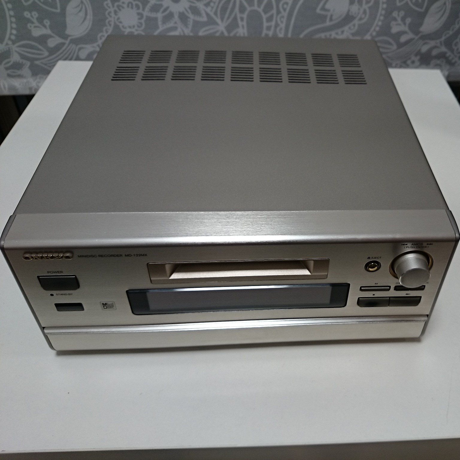 【中古】【非常に良い】ONKYO INTEC275 MDデッキ MD-122MX(S)｜スカイマーケットプラス