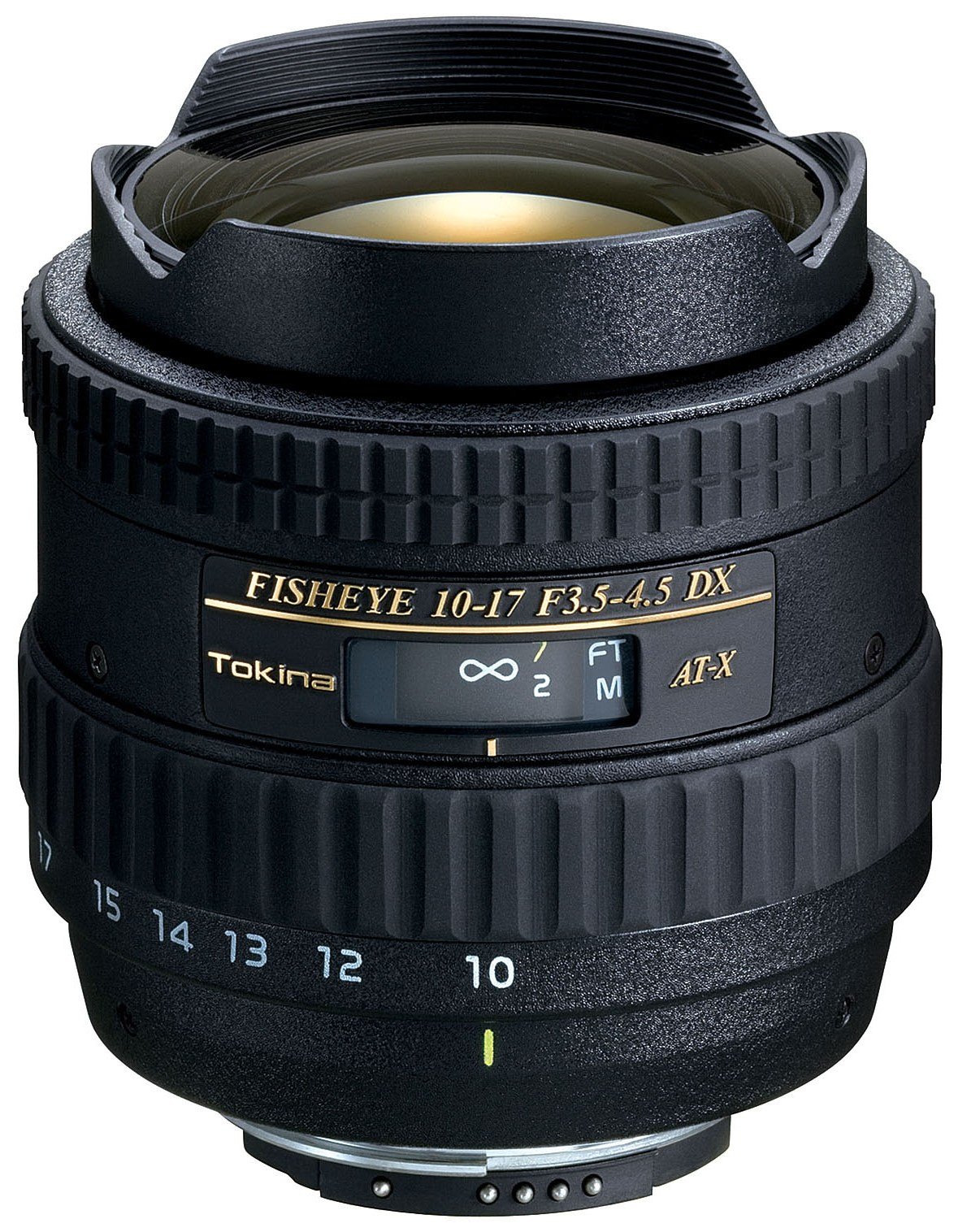 【中古】【非常に良い】Tokina 魚眼ズームレンズ AT-X 107 DX Fisheye 10-17mm F3.5-4.5 (IF) ニコン用 APS-C対応