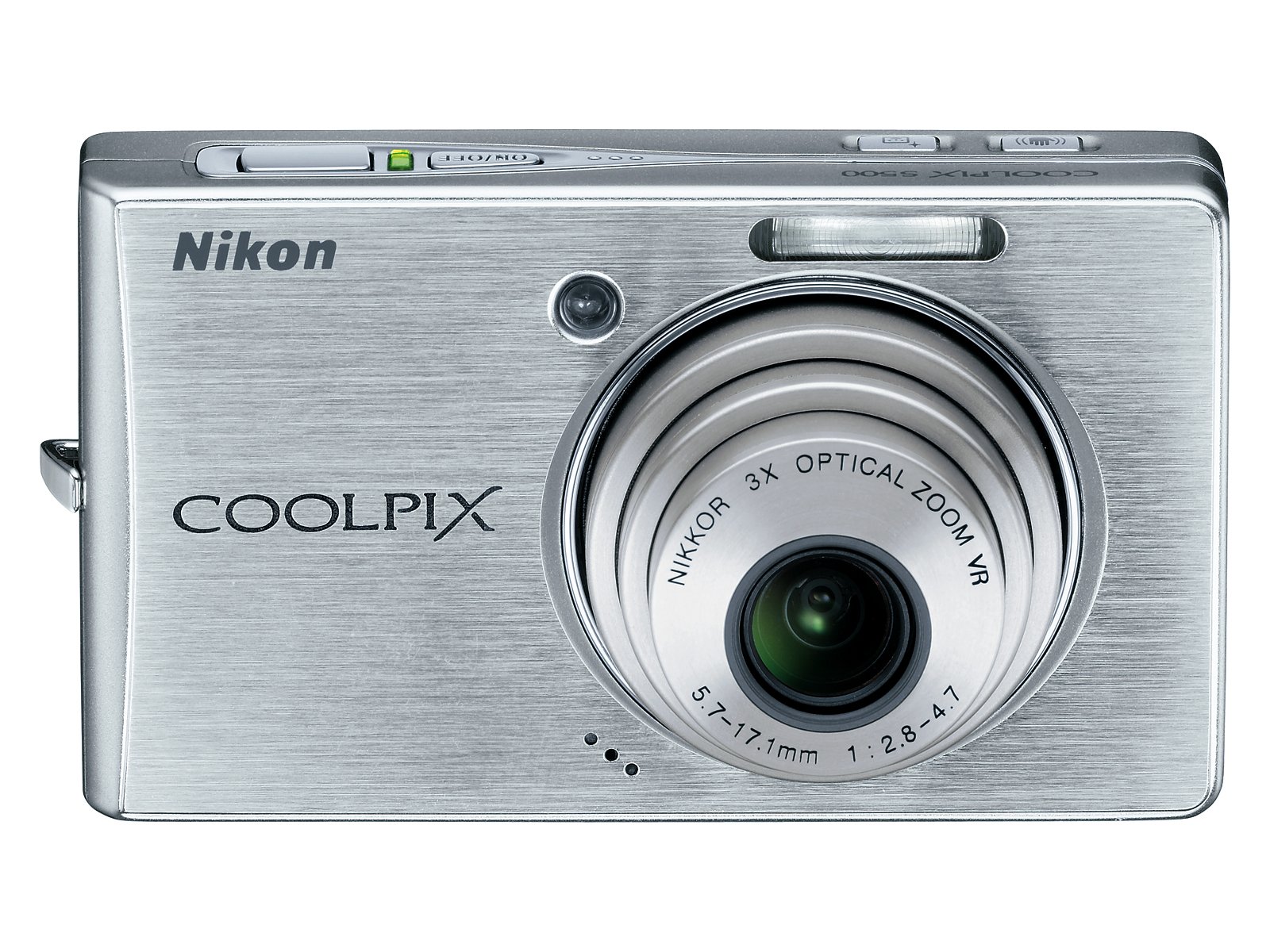 【中古】【非常に良い】Nikon デジタルカメラ COOLPIX(クールピクス) S500 710万画素 シルバー