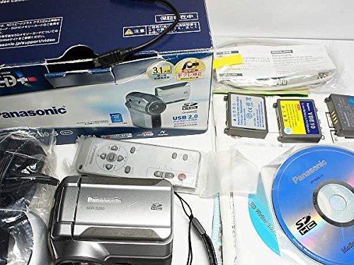 【中古】【非常に良い】パナソニック SDビデオカメラ シルバー SDR-S200-S