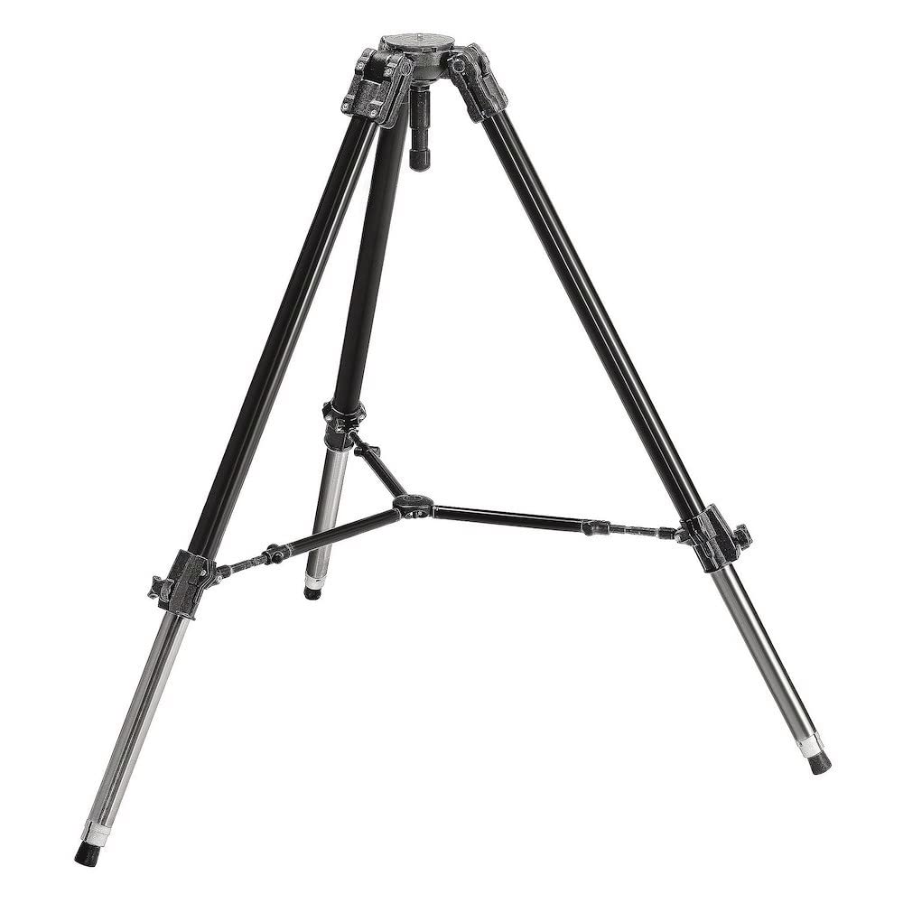 【中古】【人並み外れたに好いたらしい】Manfrotto 映像媒体/活動写真用甚だしい三脚 2段 軽銀 528XB