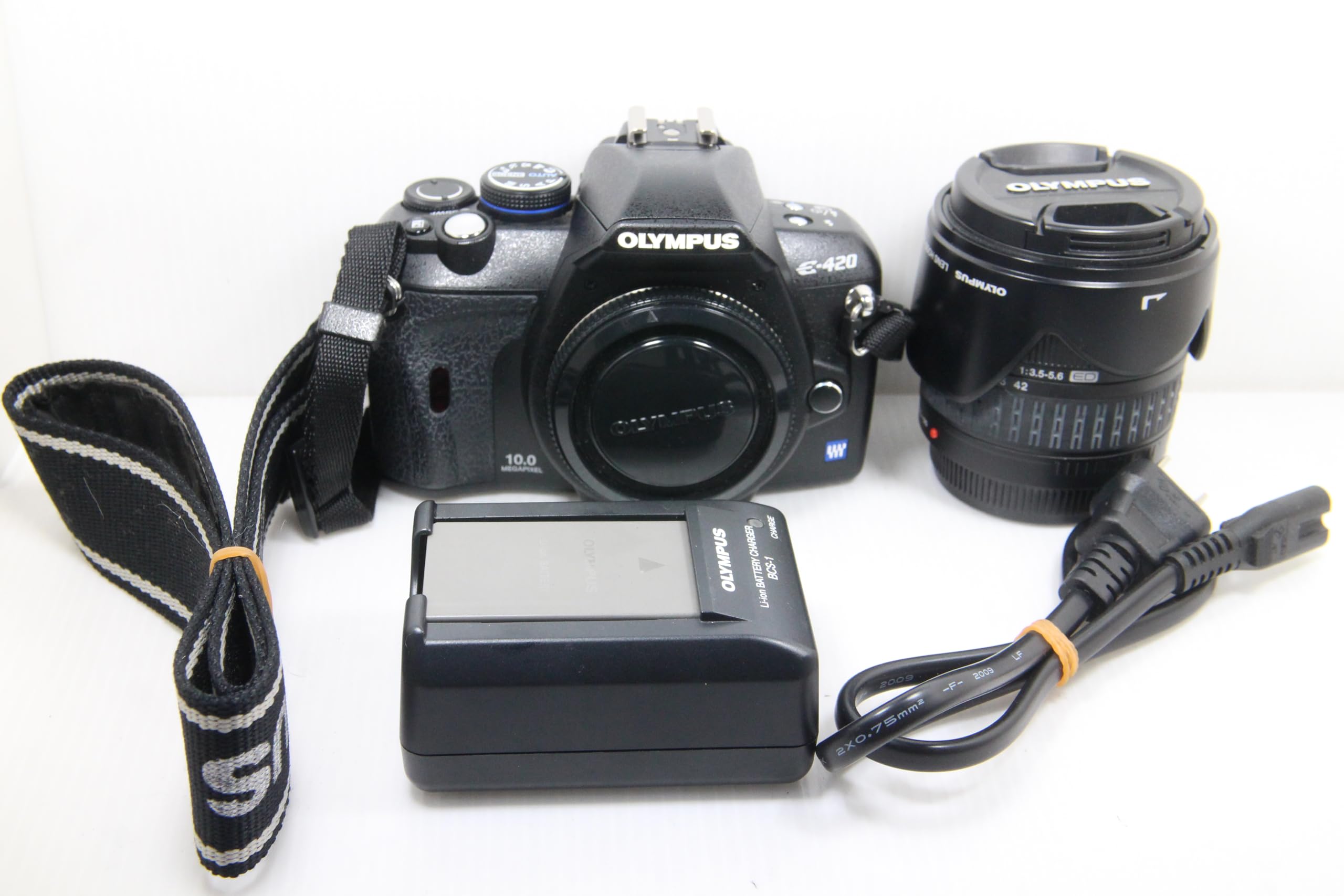 【中古】【非常に良い】OLYMPUS デジタル一眼レフカメラ E-420 レンズキット E-420KIT｜スカイマーケットプラス