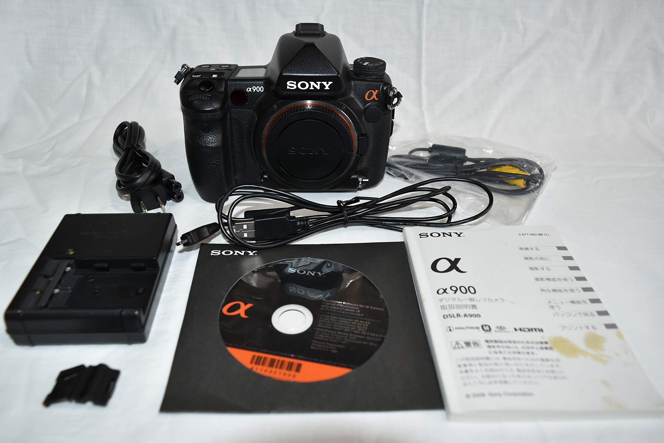 【中古】【非常に良い】SONY デジタル一眼レフ α900 ボディ DSLR-A900