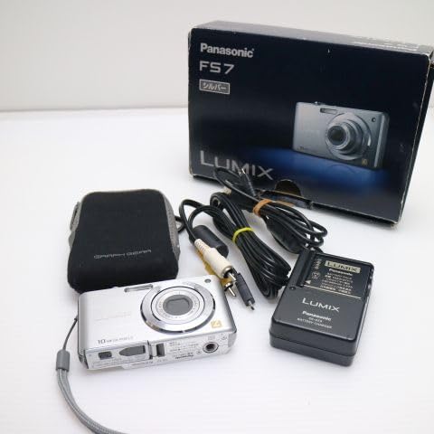 【中古】【非常に良い】パナソニック デジタルカメラ LUMIX (ルミックス) FS7 シルバー DMC-FS7-S｜スカイマーケットプラス