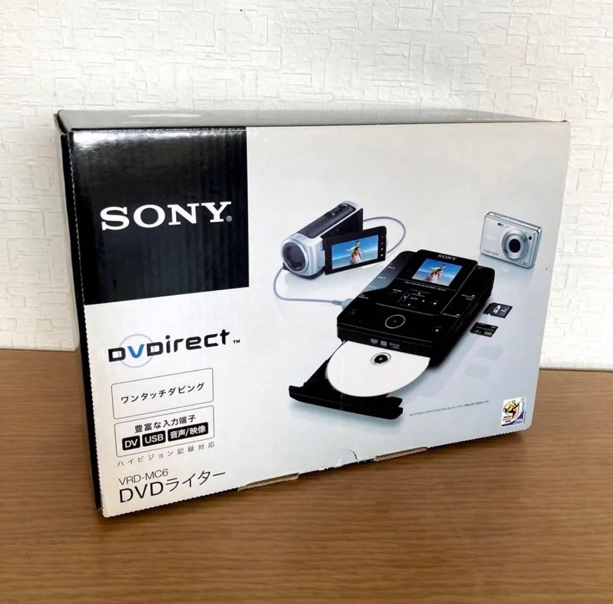 【中古】【人並み外れたに似つかわしい】SONY ヴィデオディスクともし火 VRD-MC6
