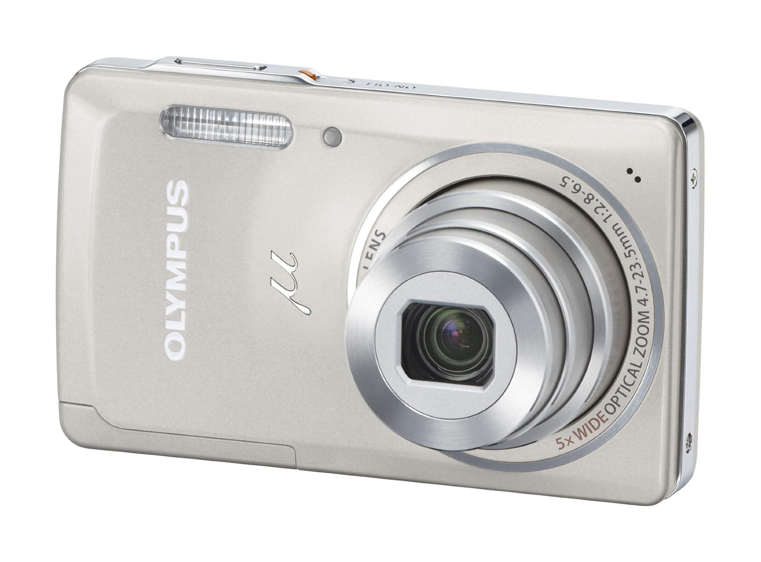 【中古】【非常に良い】OLYMPUS デジタルカメラ μ-5010 チタニウムシルバー