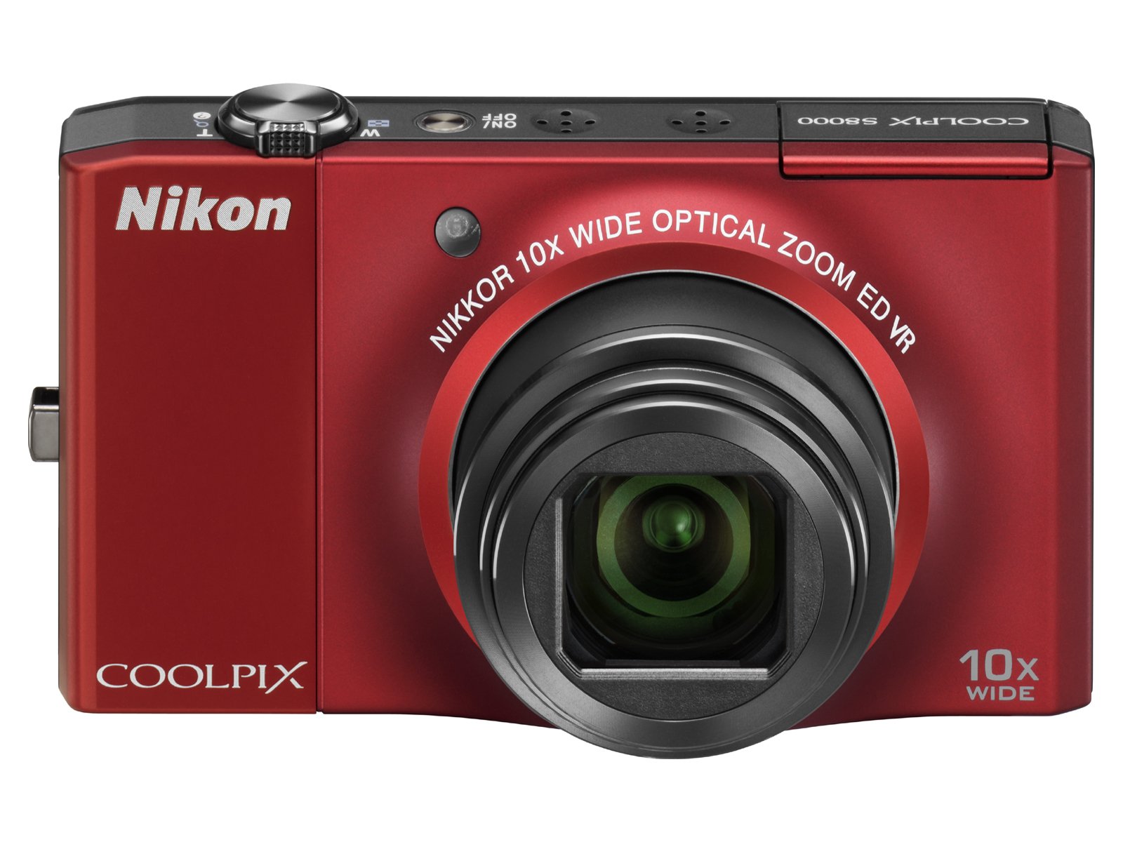 【中古】【非常に良い】Nikon デジタルカメラ COOLPIX (クールピクス) S8000 フラッシュレッド S8000RD 38,951円