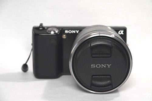 【中古】【人並み外れたに好いたらしい】SONY デジタル一眼α NEX-5 望遠レンズ一揃いの道具 黒いこと NEX-5K/B