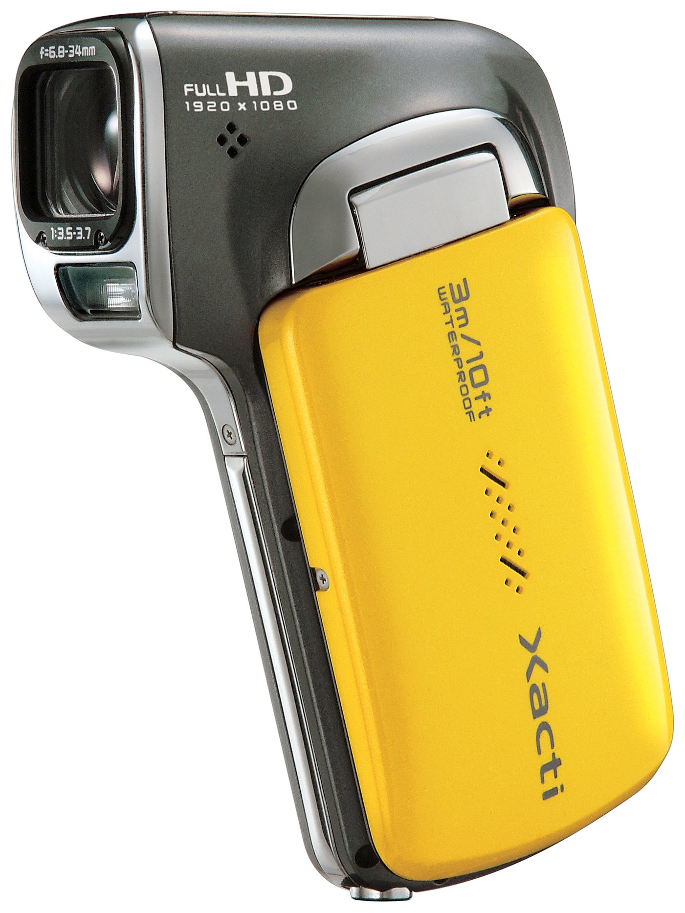 【中古】【非常に良い】SANYO デジタルムービーカメラ Xacti CA100 Y イエロー DMX-CA100(Y)|スカイマーケットプラス