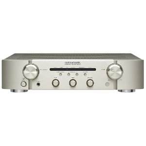 【中古】【人並み外れたに好いたらしい】Marantz プリメインアンプ しろがね色ゴールド PM-5004/FN