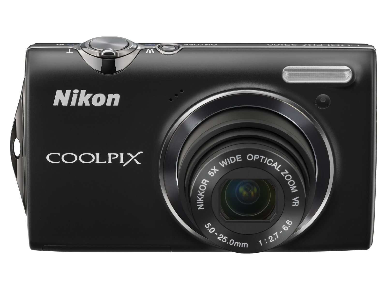 【中古】【非常に良い】Nikon デジタルカメラ COOLPIX (クールピクス) S5100 スマートブラック S5100BK 1220万画素 光学5倍ズーム 広角28mm 2.7型液晶｜スカイマーケットプラス