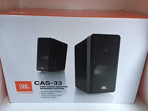 【中古】【非常に良い】JBL 2chスピーカー アンプ内蔵 CAS33|スカイマーケットプラス