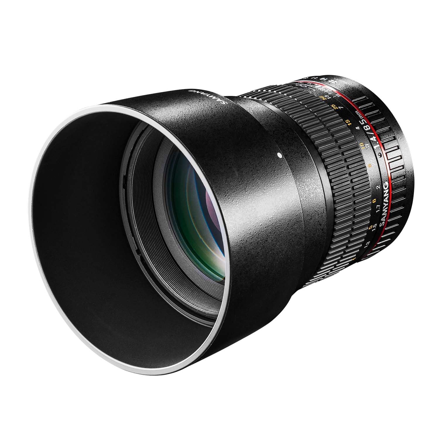 【中古】【非常に良い】SAMYANG 単焦点 レンズ 85mm F1.4 キヤノン EF用 フルサイズ対応