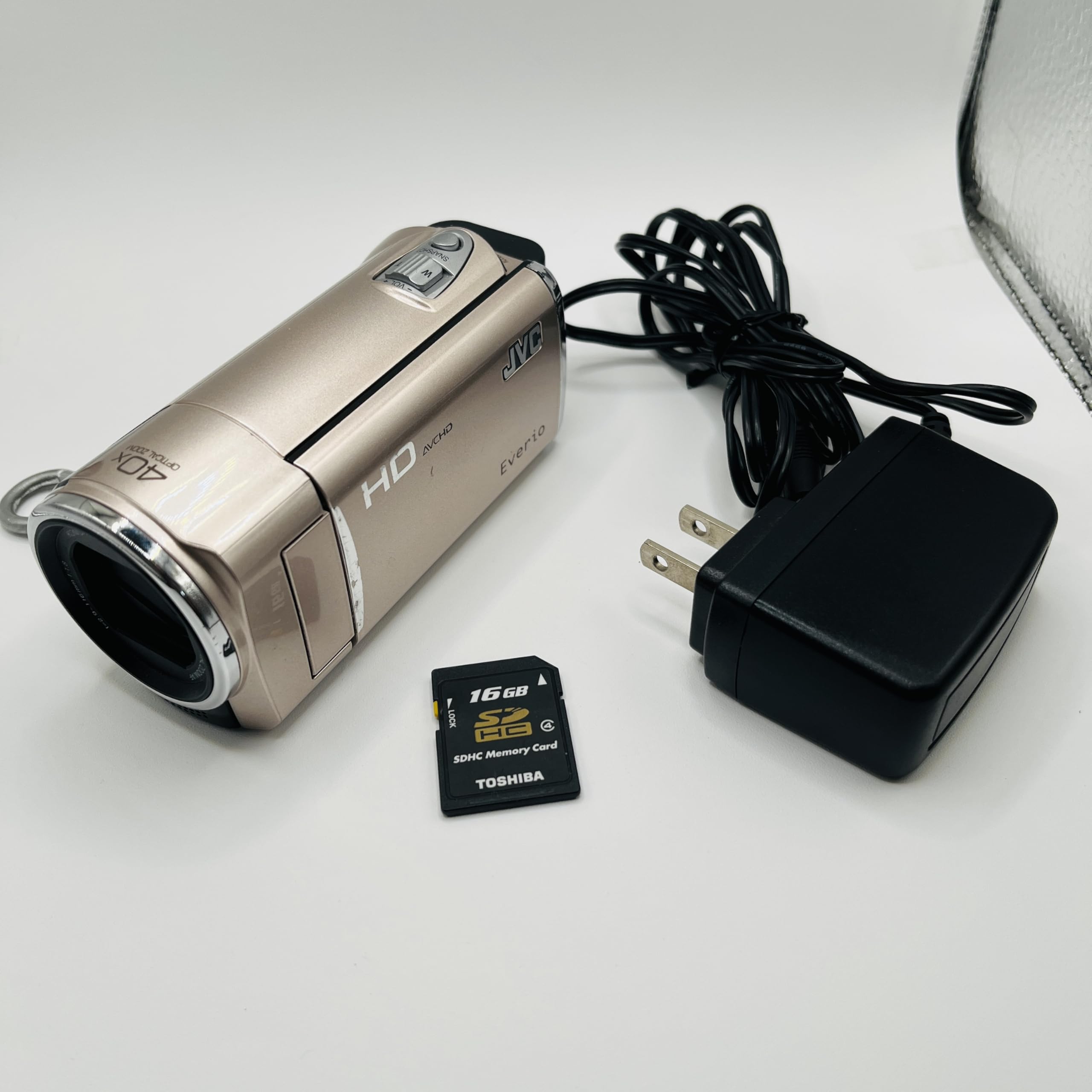 【中古】【非常に良い】JVCケンウッド JVC 32GBフルハイビジョンメモリームービー ピンクゴールド GZ-HM670-N｜スカイマーケットプラス 16,023円