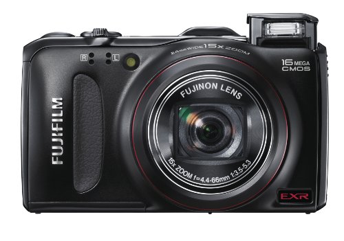 【中古】【非常に良い】FUJIFILM デジタルカメラ FinePix F550EXR 光学15倍 ブラック FX-F550EXR B