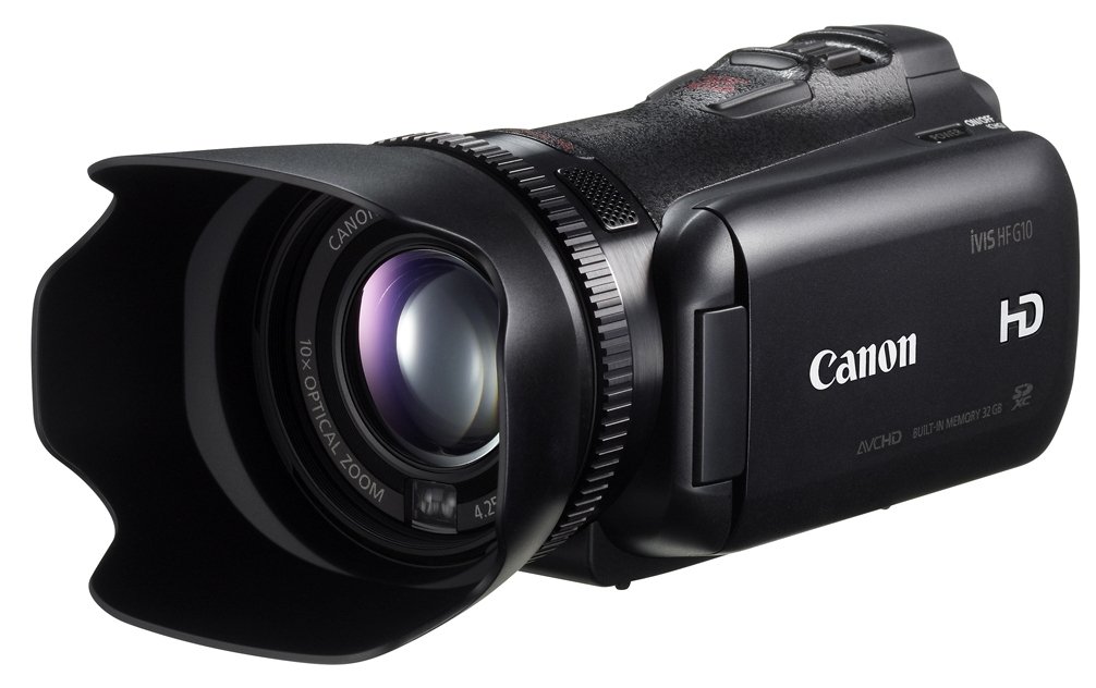 【中古】【非常に良い】Canon デジタルビデオカメラ iVIS HF G10 IVISHFG10 光学10倍 光学式手ブレ補正 内蔵メモリー32GB|スカイマーケットプラス