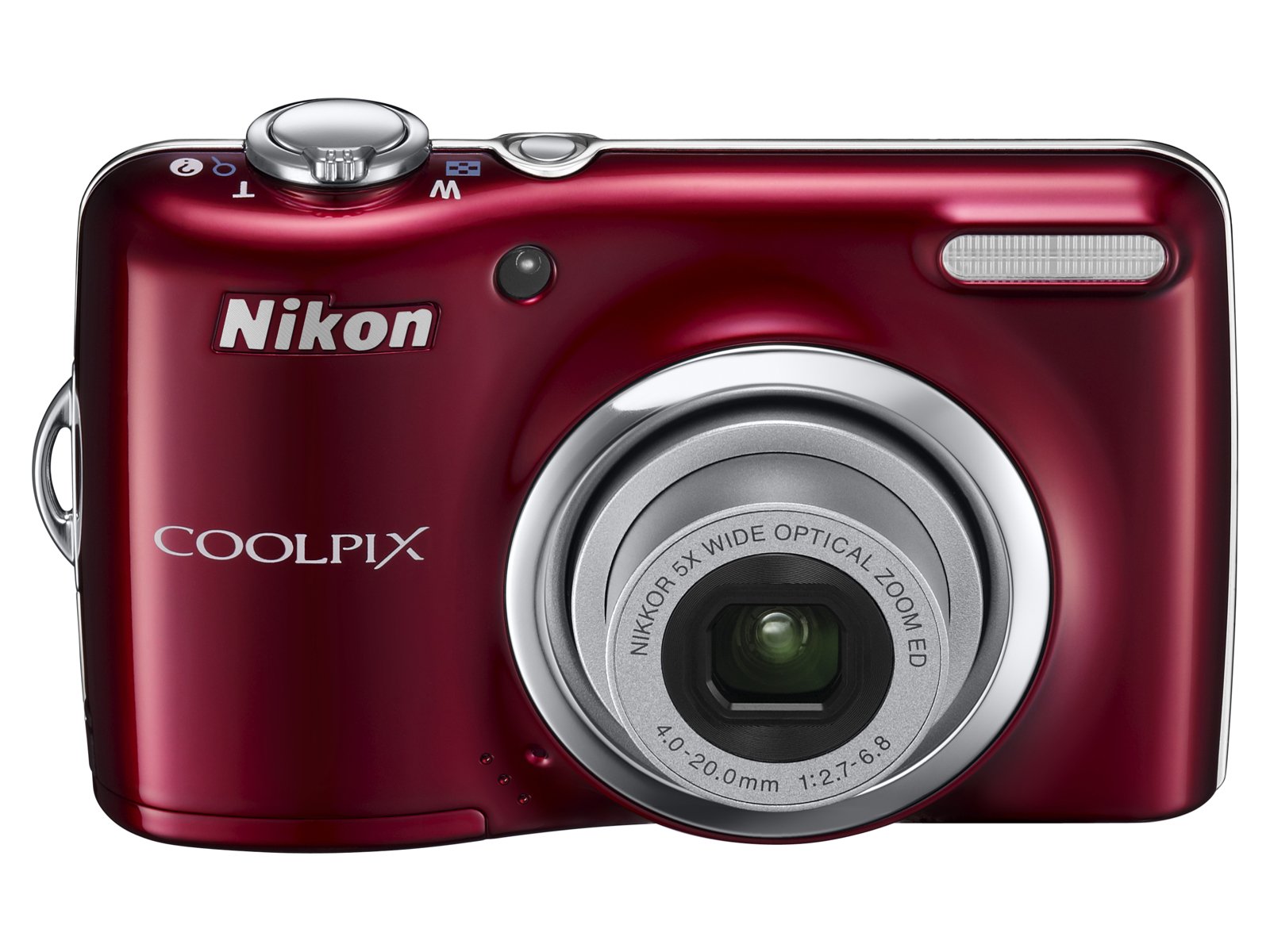 【中古】【非常に良い】NikonデジタルカメラCOOLPIX L23 レッド L23RD|スカイマーケットプラス
