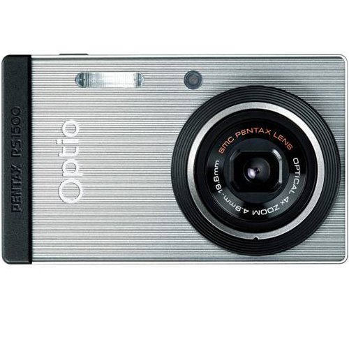 【中古】【非常に良い】PENTAX Optio RS1500(シルバー) 1400万画素 27.5mm 光学4倍 簡単着せ替え OPTIORS1500SL|スカイマーケットプラス