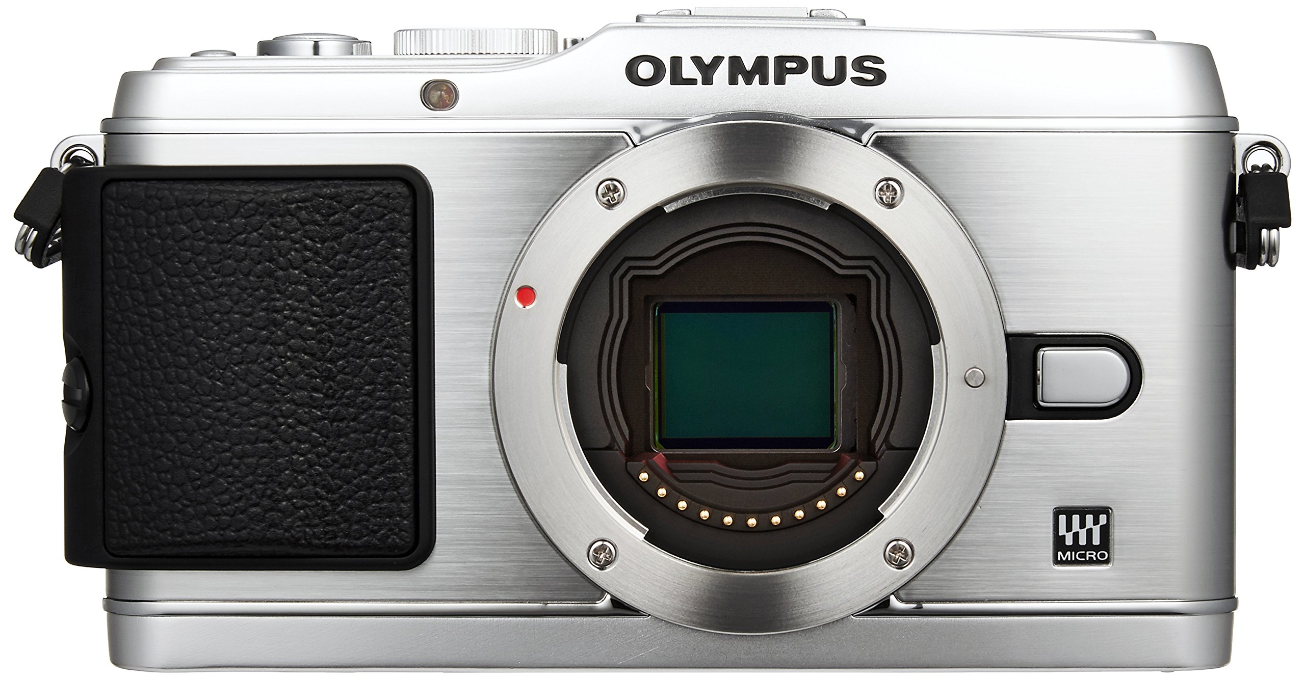 【中古】【非常に良い】OLYMPUS ミラーレス一眼 PEN E-P3 ボディ シルバー E-P3 BODY SLV