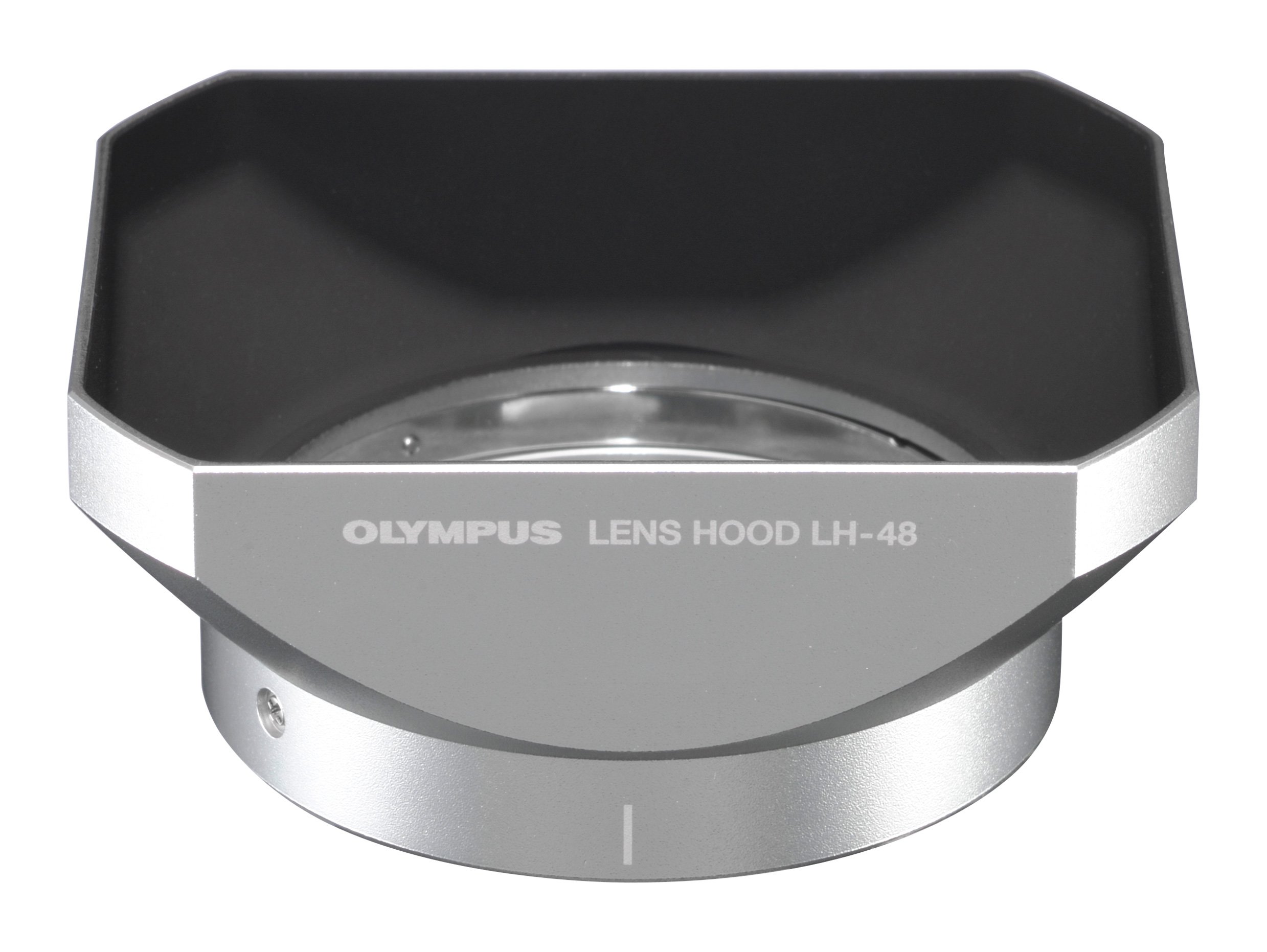 【中古】【人並み外れたに好いたらしい】OLYMPUS メタルレンズフード M.ZUIKO DIGITAL ED 12粍 F2.0用 LH-48