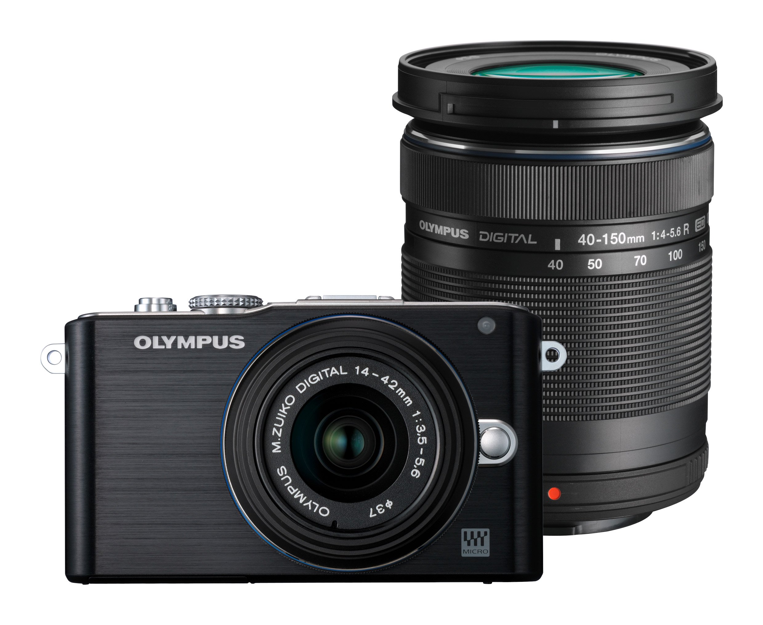 【中古】【非常に良い】OLYMPUS ミラーレス一眼 PEN Lite E-PL3 ダブルズームキット ブラック E-PL3 DZKIT BLK｜スカイマーケットプラス