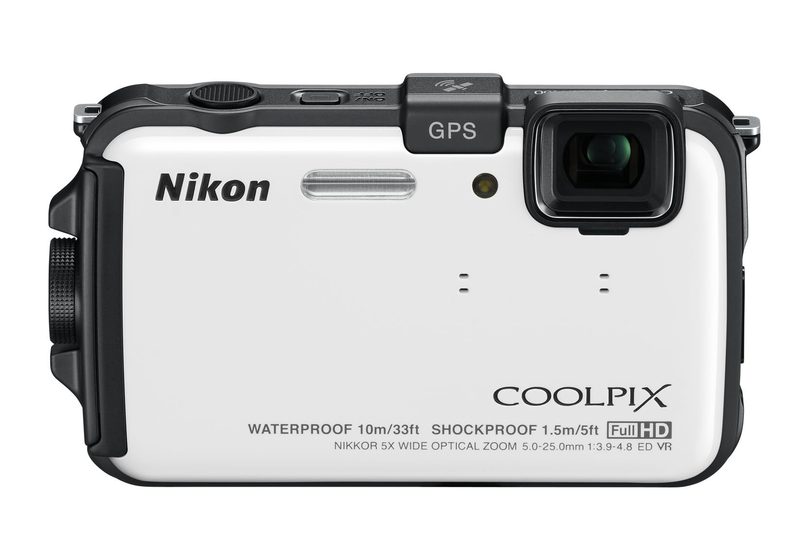 【中古】【人並み外れたに好いたらしい】Nikon デジタル写真機 COOLPIX (クールピクス) AW100 自然的白いこと AW100WH