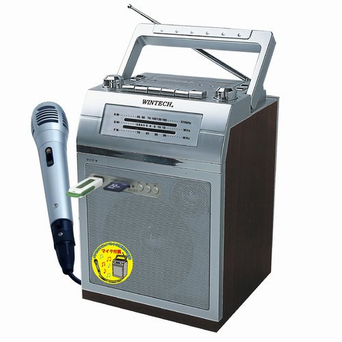 【中古】【非常に良い】WINTECH USB/SDホームラジカセ BM-70USB|スカイマーケットプラス