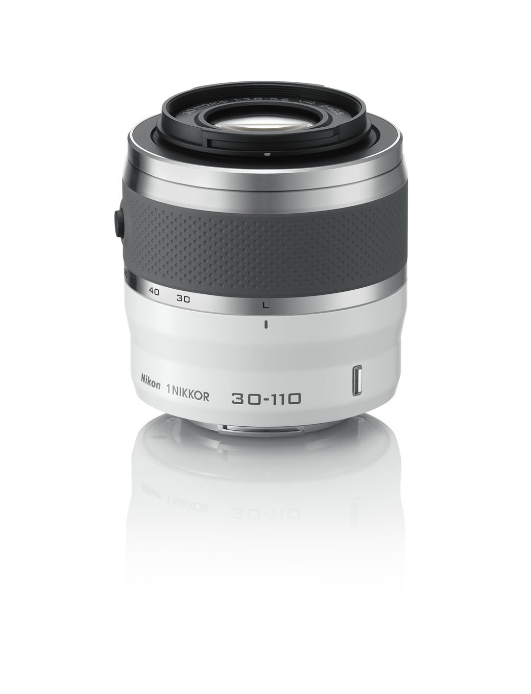 【中古】【非常に良い】Nikon 望遠ズームレンズ 1 NIKKOR VR 30-110mm f/3.8-5.6 ホワイト ニコンCXフォーマット専用