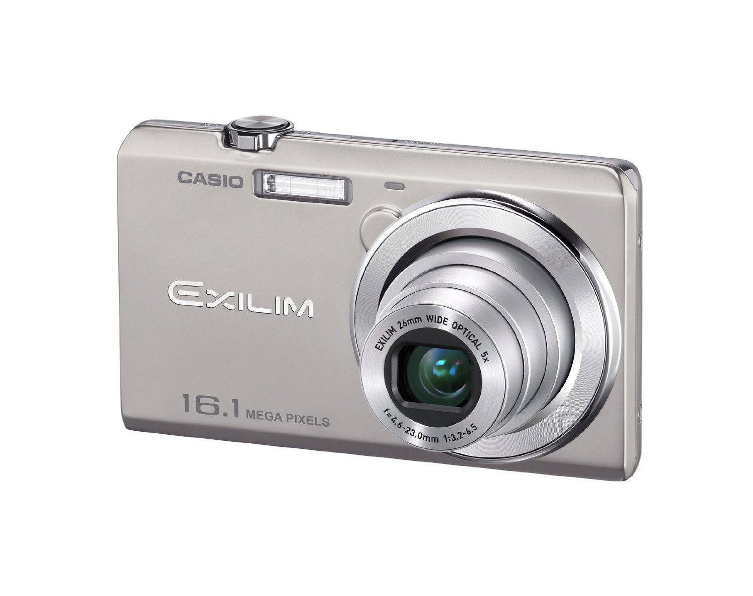 【中古】【非常に良い】CASIO デジタルカメラ EXILIM 1610万画素 5倍 シルバー EX-ZS12SR