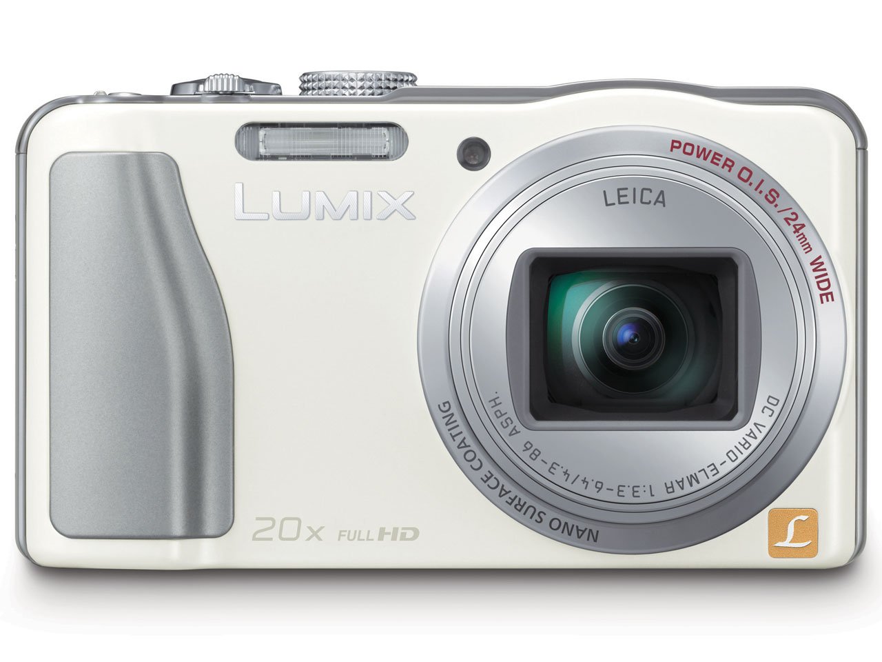 【中古】【人並み外れたに似つかわしい】パナソニック デジタル写真機 ルミックス TZ30 光学20倍 白いこと DMC-TZ30-W