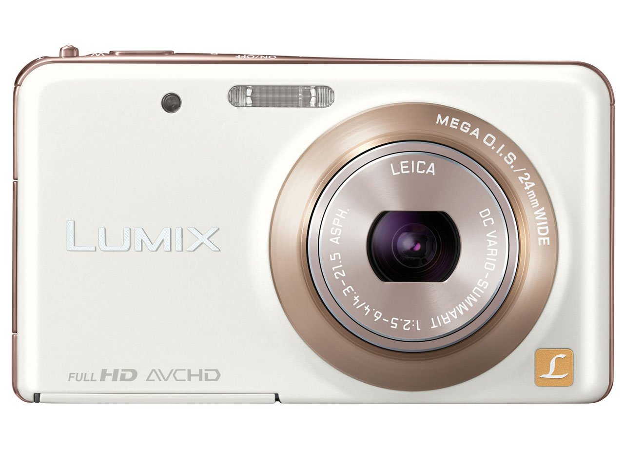 【中古】【人並み外れたに好いたらしい】パナソニック(Panasonic) デジタル写真器 ルミックス FX80 光学5倍 蝋燭白いこと DMC-FX80-W デジタルカメラ-TV・オーディオ・カメラ
