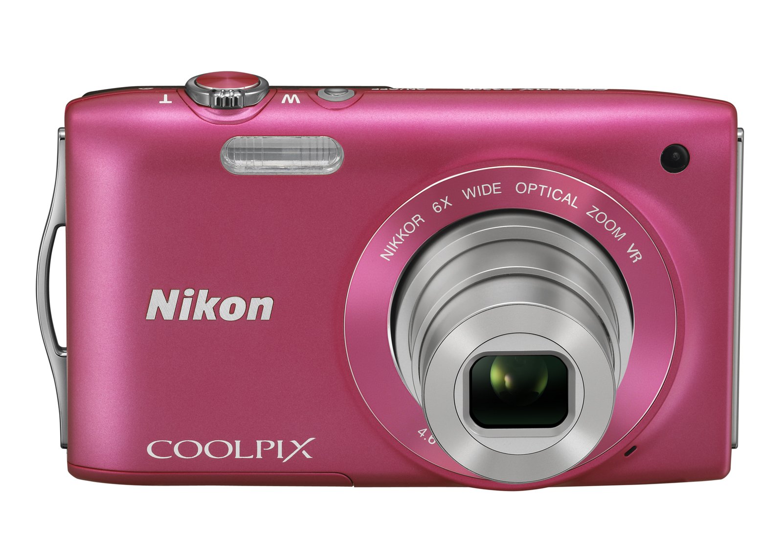 【中古】【非常に良い】Nikon デジタルカメラ COOLPIX (クールピクス) S3300 ストロベリーピンク S3300PK
