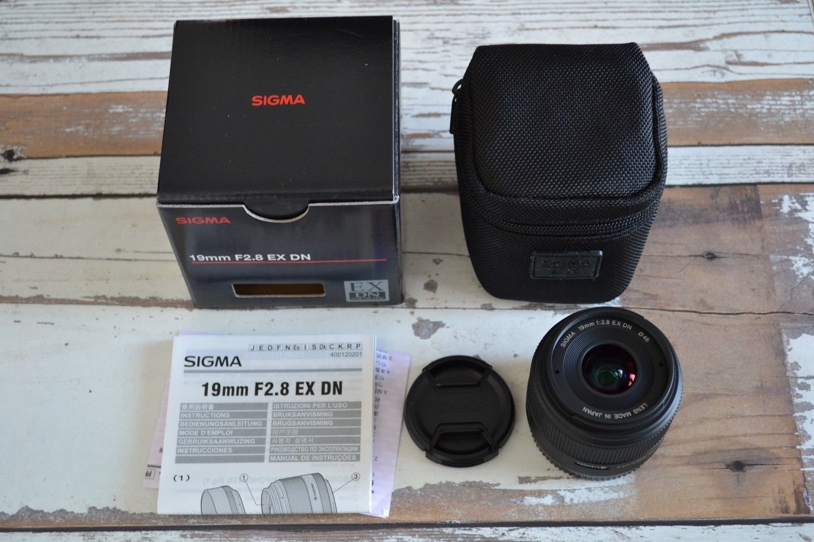 【中古】【非常に良い】シグマ 19mm F2.8 EX DN MFT マイクロフォーサーズ用 デジタル専用 単焦点 広角|スカイマーケットプラス