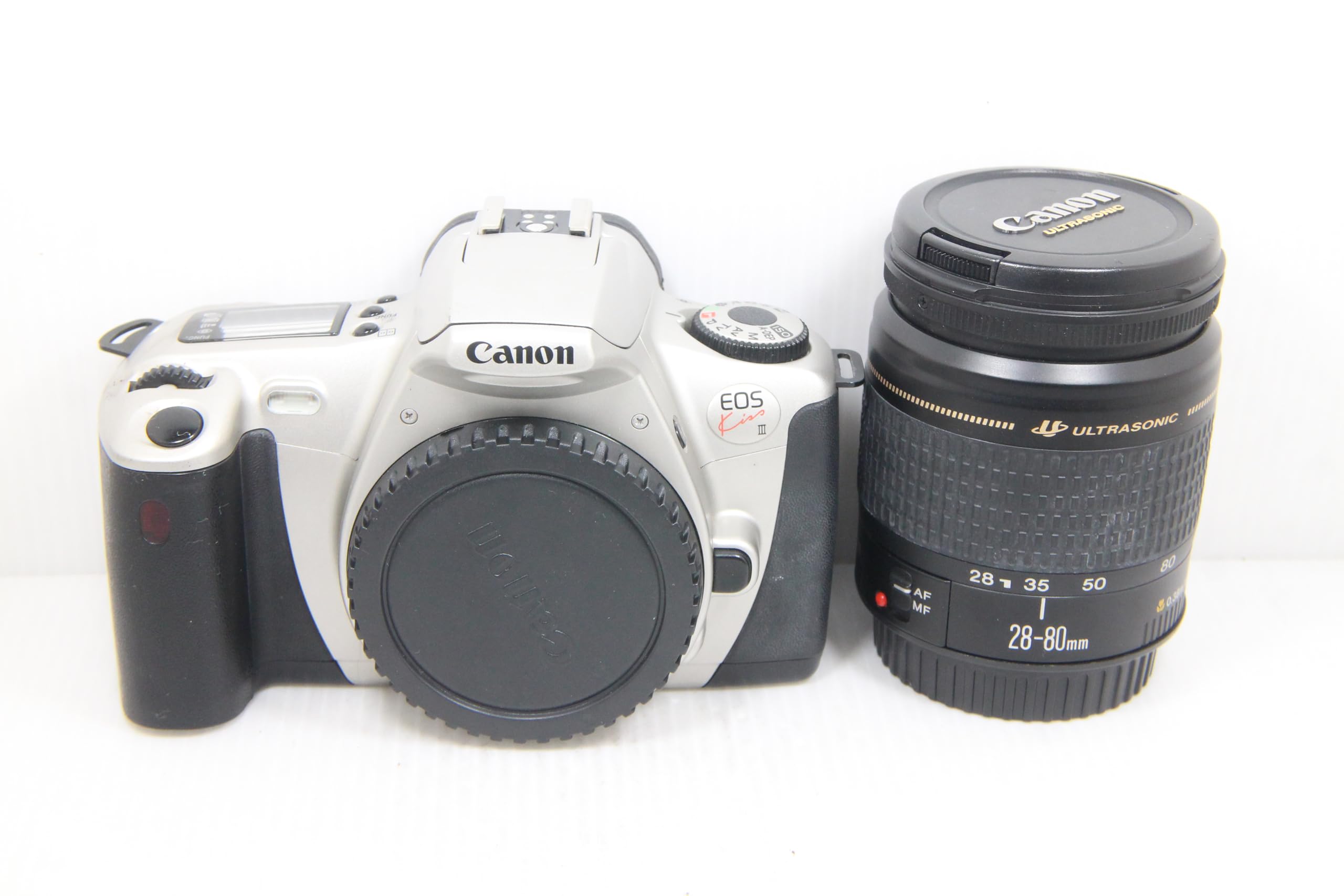 【中古】【人並み外れたに好いたらしい】Canon EOS Kiss3 EF28-80粍付き添い人