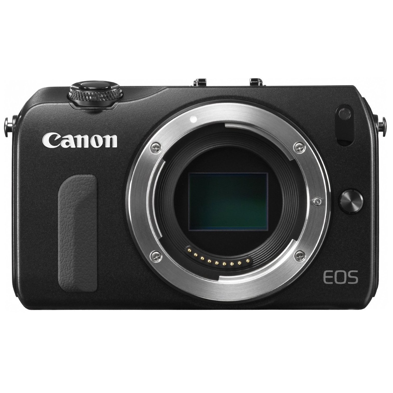 【中古】【非常に良い】Canon ミラーレス一眼カメラ EOS M ボディ ブラック EOSMBK-BODY