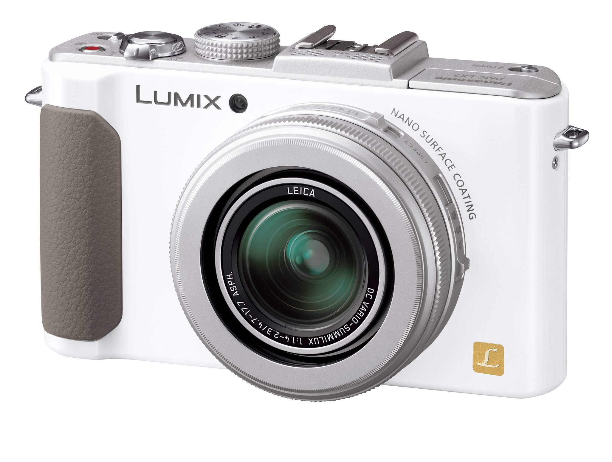 【中古】【人並み外れたに好いたらしい】パナソニック デジタル写真器 ルミックス LX7 光学3.8倍 白いこと DMC-LX7-W