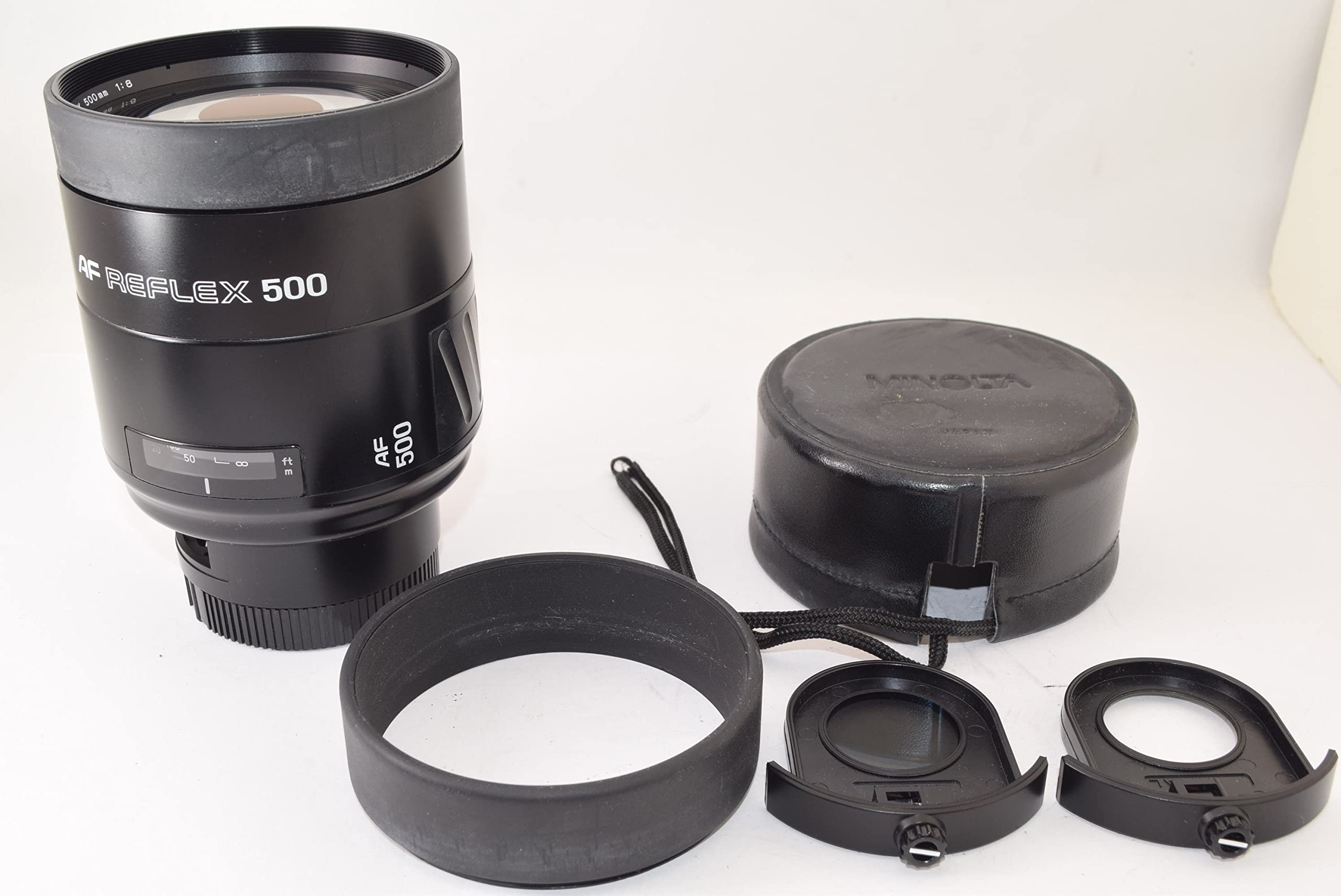 【中古】【人並み外れたに好いたらしい】Minolta AF 水晶体 500粍 F8 レフレックス
