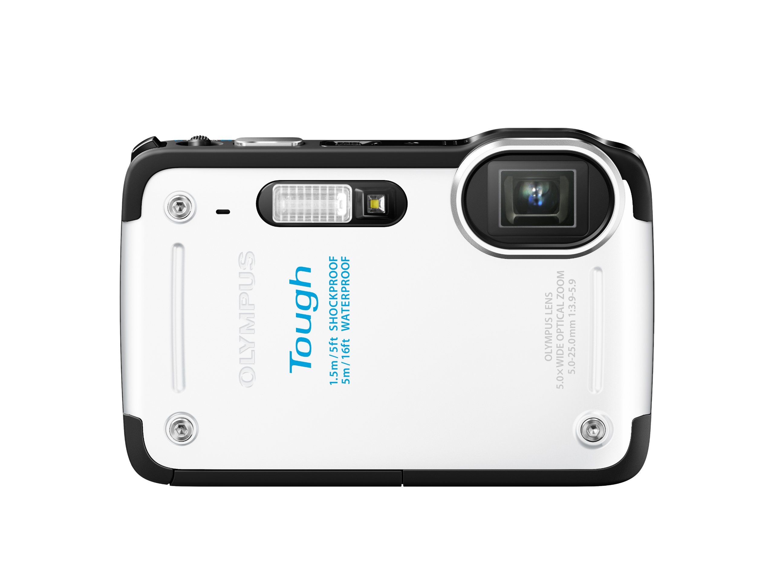 【中古】【非常に良い】OLYMPUS デジタルカメラ STYLUS TG-625 ホワイト 1200万画素 裏面照射型CMOS 防水5m 耐落下衝撃1.5m 耐低温-10℃のタフ性能 光学5倍ズーム iHSテクノロジー｜スカイマーケットプラス