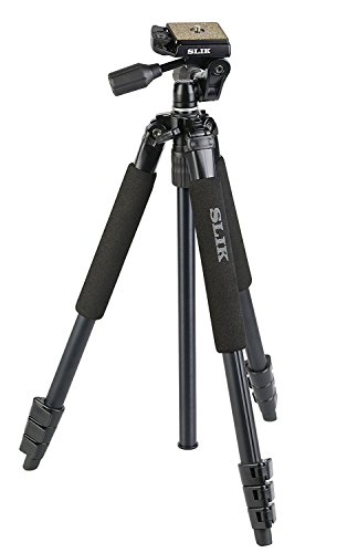 【中古】【非常に良い】SLIK 三脚 スプリント PRO II 3WAY BK N 4段 旅行用三脚 106518