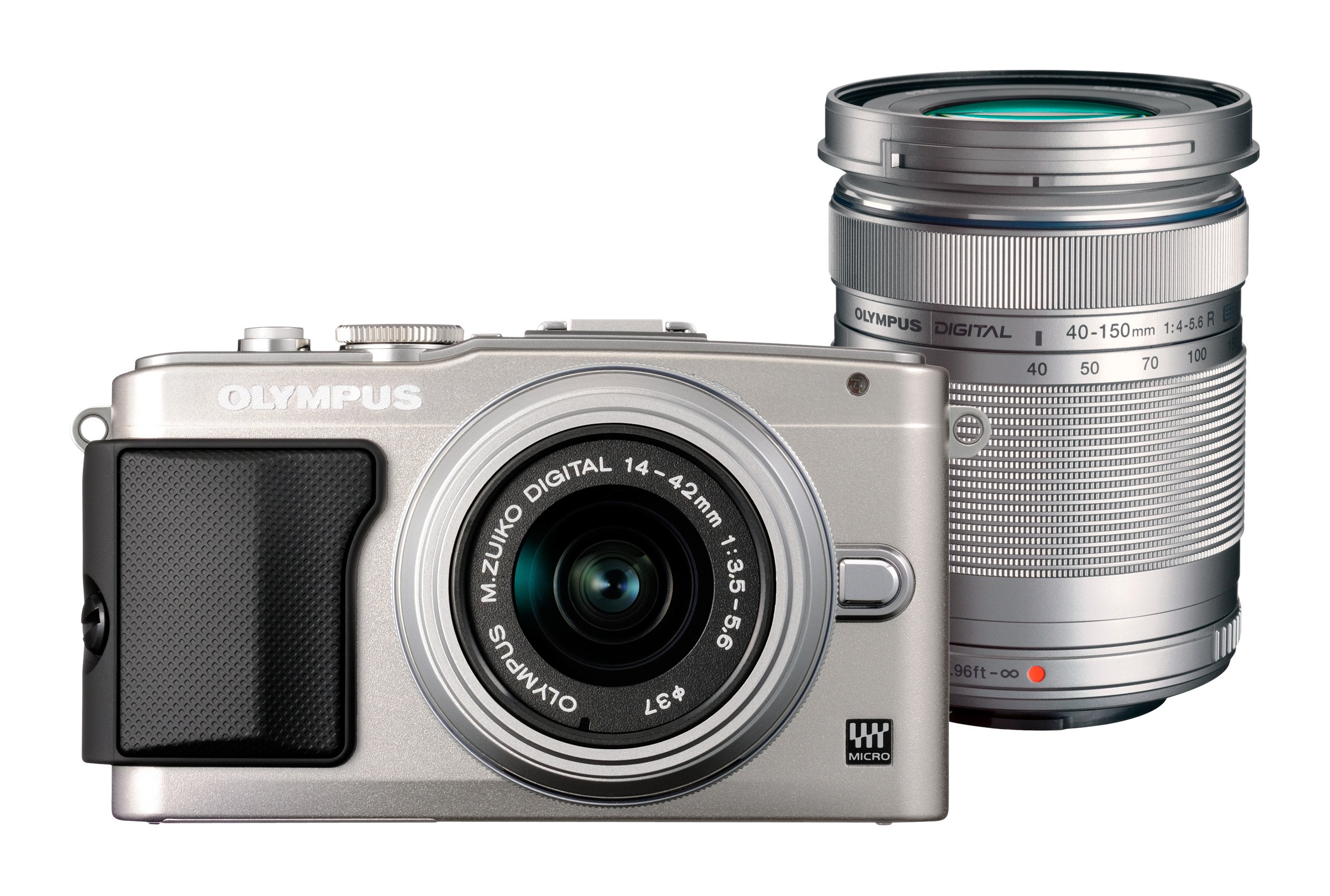 【中古】【人並み外れたに好いたらしい】OLYMPUS 鏡鑑受け答え一眼 PEN Lite E-PL5 ダブルズームキット しろがね色 E-PL5 DZKIT SLV TV・オーディオ・カメラ-カメラ・ビデオカメラ・光学機器