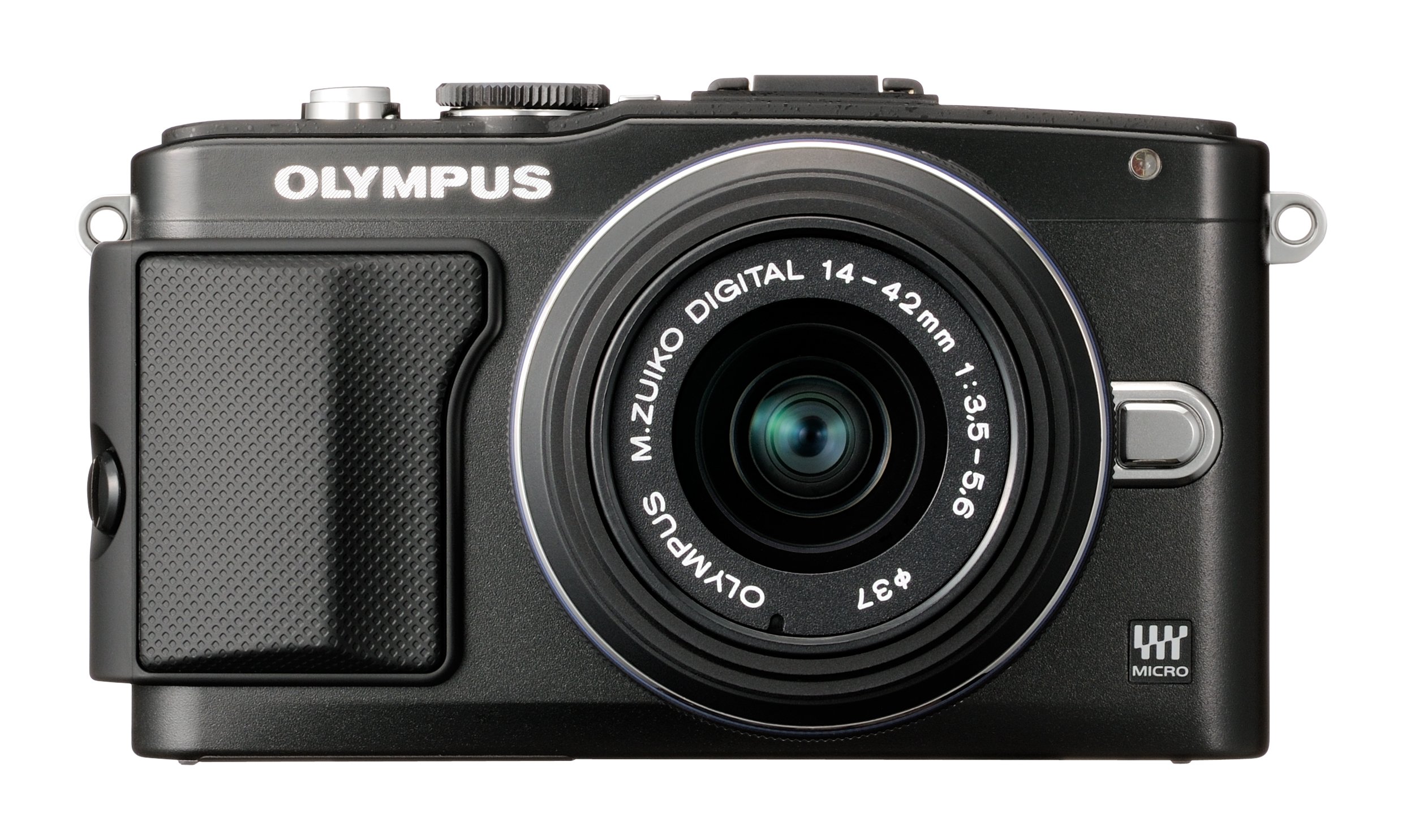 【中古】【非常に良い】OLYMPUS ミラーレス一眼 PEN Lite E-PL5 レンズキット ブラック E-PL5 LKIT BLK