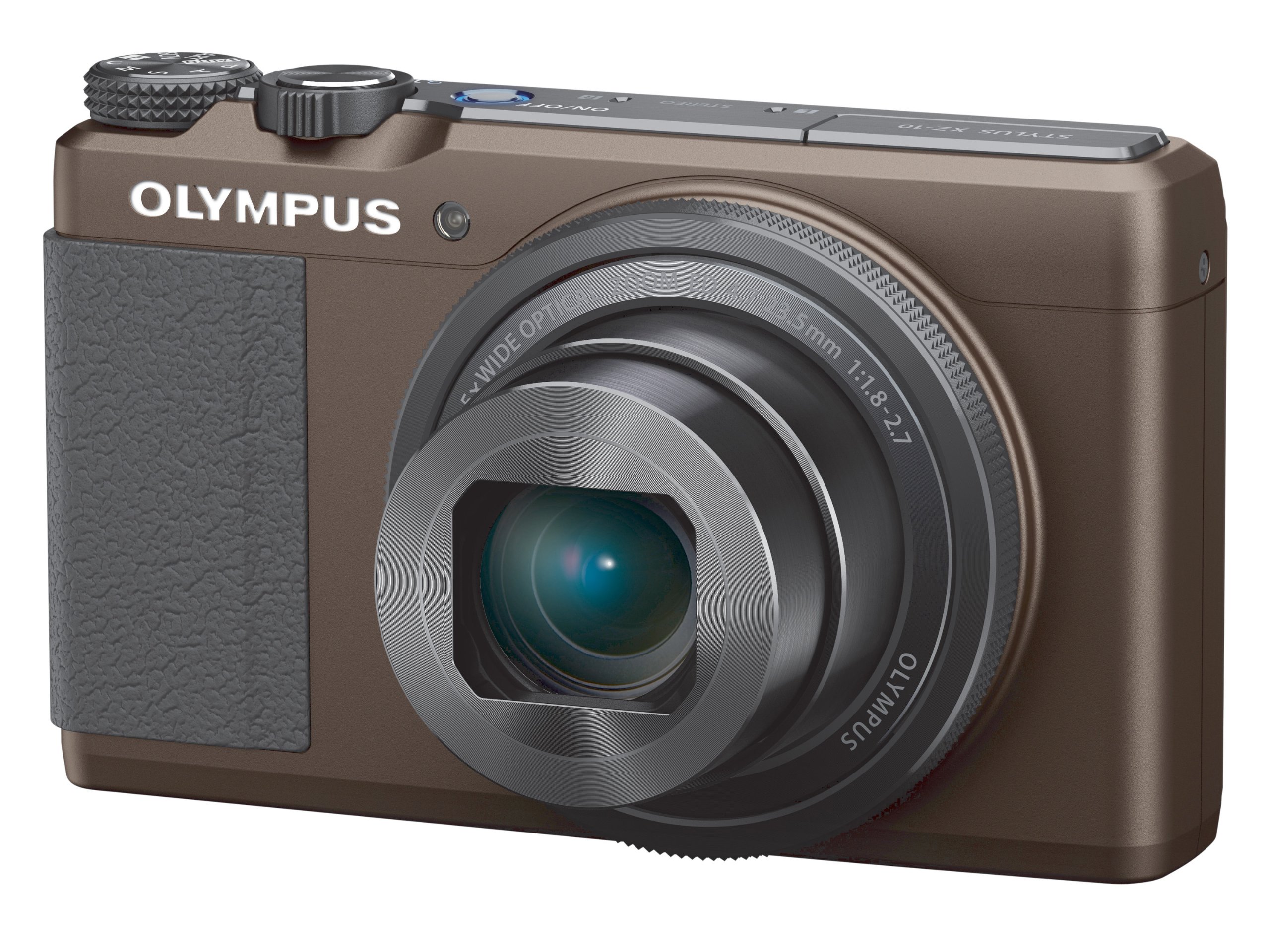 【中古】【人並み外れたに好いたらしい】OLYMPUS デジタル写真機 STYLUS XZ-10 1200万絵素 後ろ側素っ破抜き型CMOS F1.8-2.7水晶体 赤銅色 XZ-10 BRW