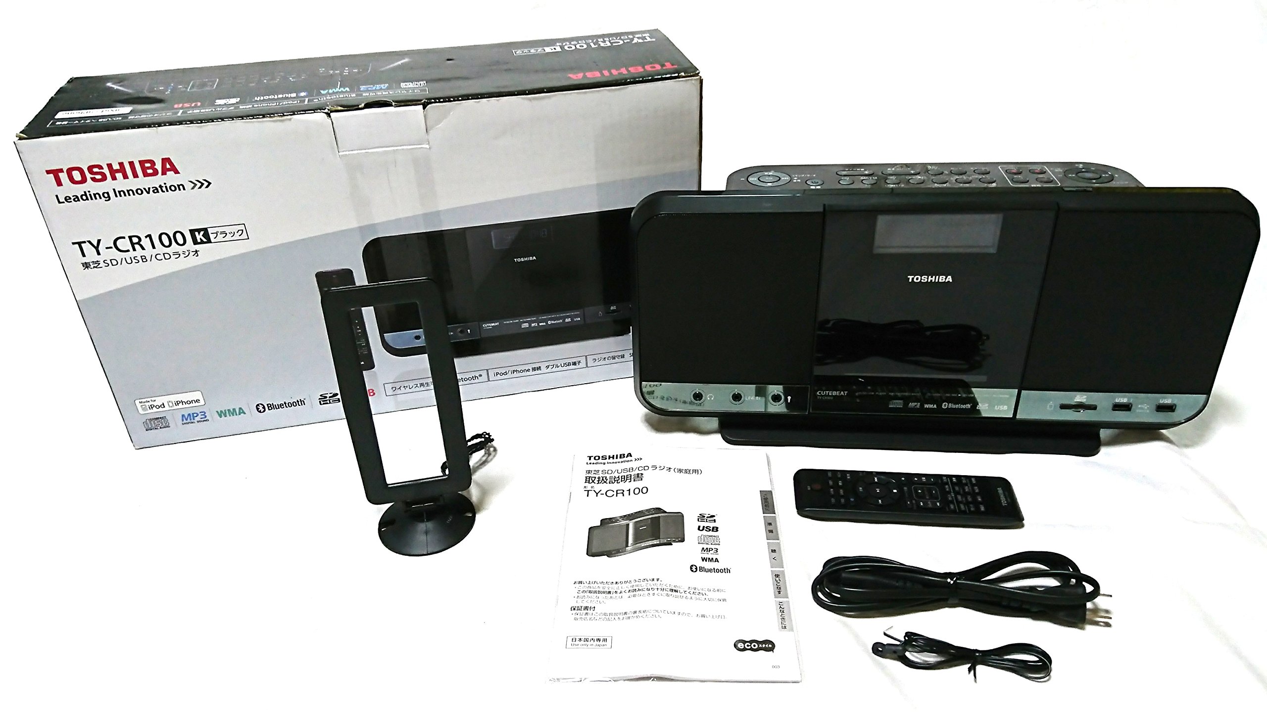 【中古】【非常に良い】東芝 コンポ TY-CR100
