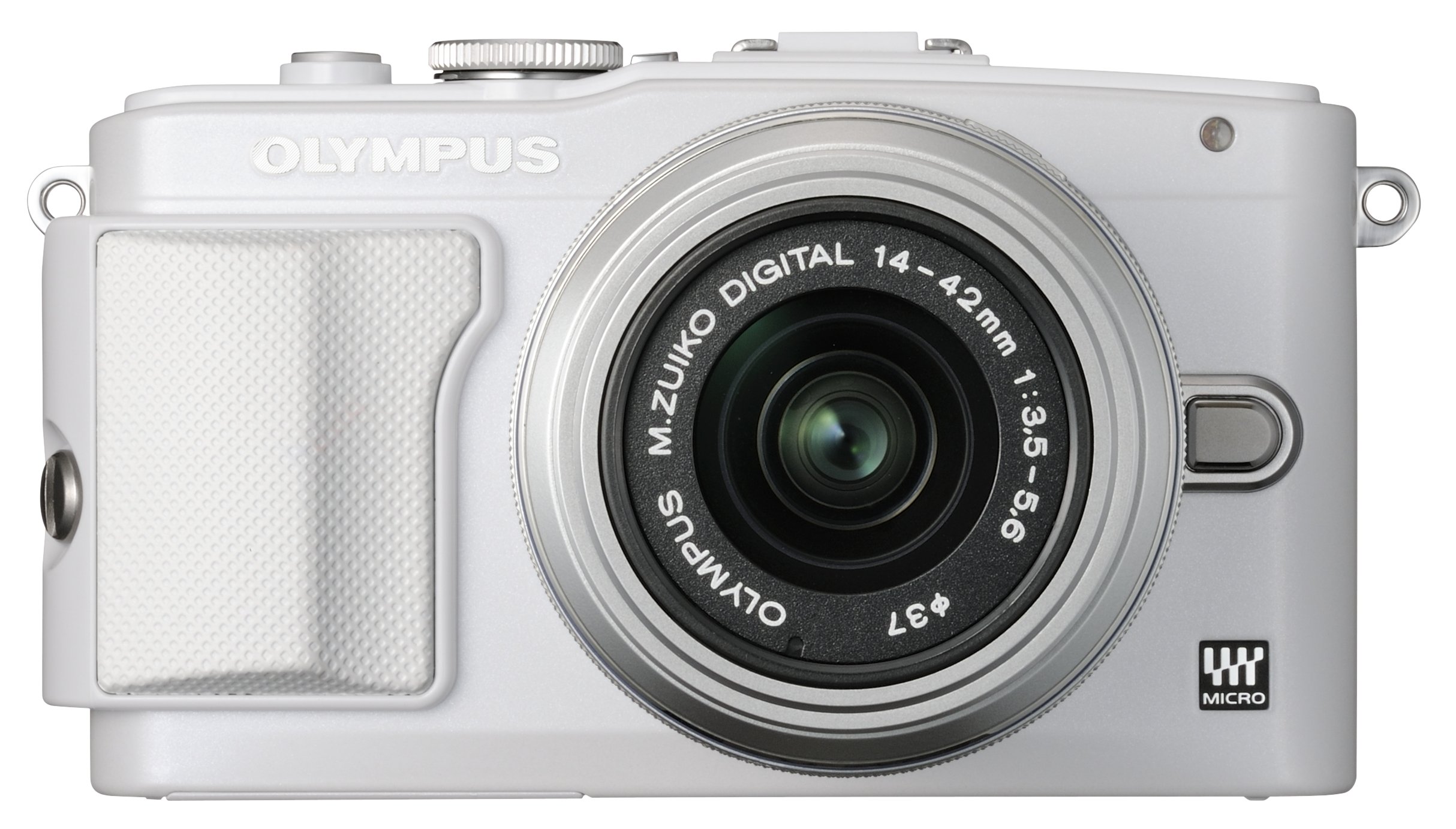 【中古】【非常に良い】OLYMPUS ミラーレス一眼 PEN Lite E-PL6 レンズキット ホワイト E-PL6 LKIT WHT