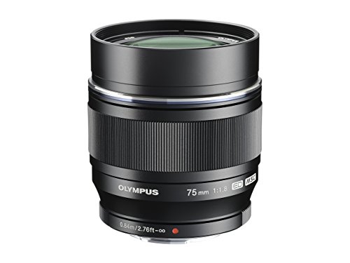 【中古】【非常に良い】OLYMPUS 単焦点レンズ M.ZUIKO DIGITAL ED 75mm F1.8 ブラック｜スカイマーケットプラス