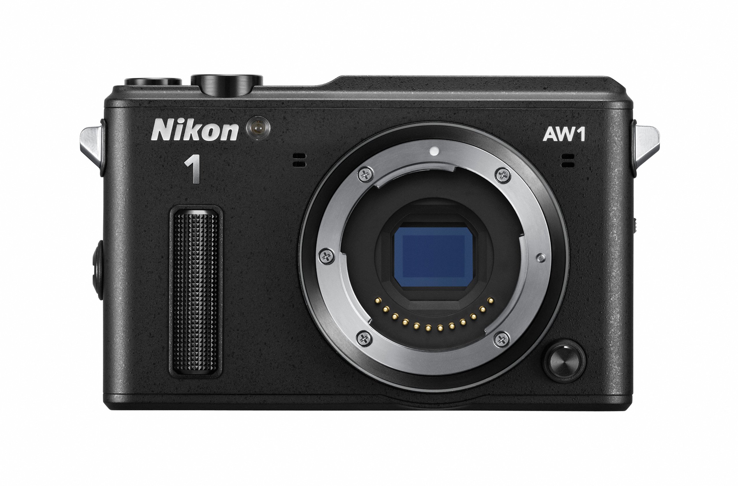 【中古】【非常に良い】Nikon ミラーレス一眼カメラ Nikon1 AW1 ブラック N1AW1BK