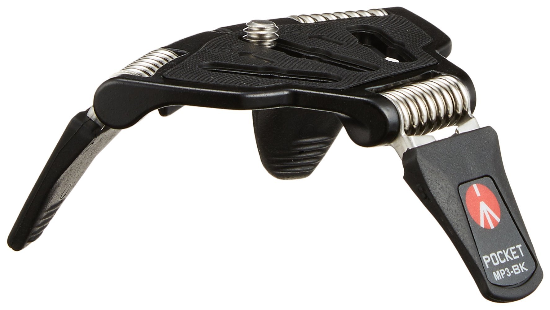 【中古】【非常に良い】マンフロット(Manfrotto) POCKET三脚Lブラック 一眼ミラーレスカメラ用 超薄型 コンパクトデザイン ミニ三脚 MP3-BK